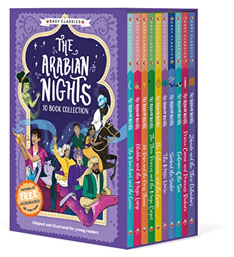 The Arabian Nights Children's Collection (Easy Classics): 10 Book Box Set von Sweet Cherry Publishing