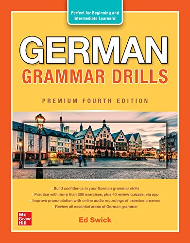 German Grammar Drills, Premium: Perfect for Beginning and Intermediate Learners!