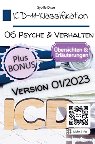 ICD-11-Klassifikation 06: Psychische Störungen, Verhaltensstörungen oder neuronale Entwicklungsstörungen Version 01/2023: ... und Explikationen zur deutschen Fassung ICD-11-Klassifikation 06: Psychische Störungen, Verhaltensstörungen oder neuronale Entwicklungsstörungen Version 01/2023: ... und Explikationen zur deutschen Fassung
