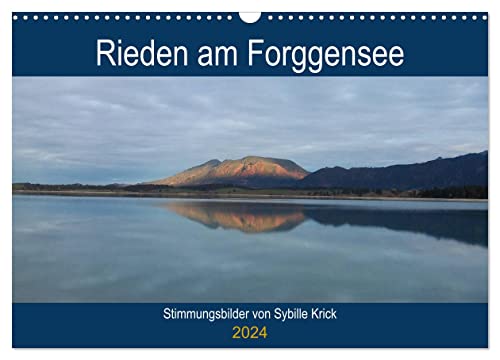 Rieden am Forggensee (Wandkalender 2024 DIN A3 quer), CALVENDO Monatskalender
