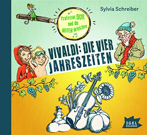 Professor Dur und die Notendetektive: Vivaldi: Die vier Jahreszeiten: CD Standard Audio Format, Lesung (Prof. Dur und die Notendetektive) von Sheva Collection