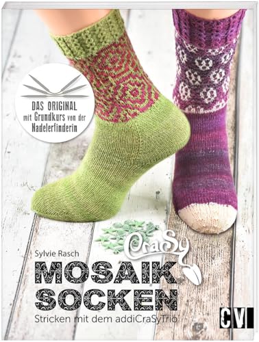 CraSy Mosaik - Socken Stricken mit addiCraSyTrio CraSy Mosaik - Socken Stricken mit addiCraSyTrio