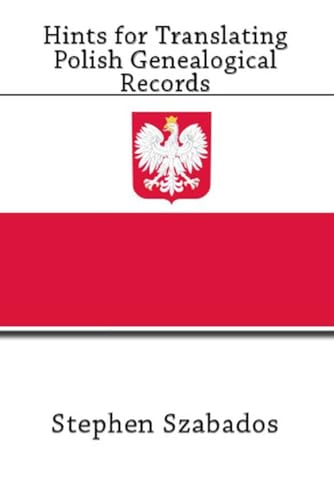 Hints for Translating Polish Genealogical Records von Independently published