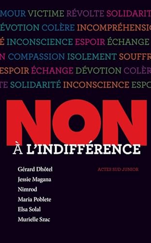 Non à l'indifférence von ACTES SUD