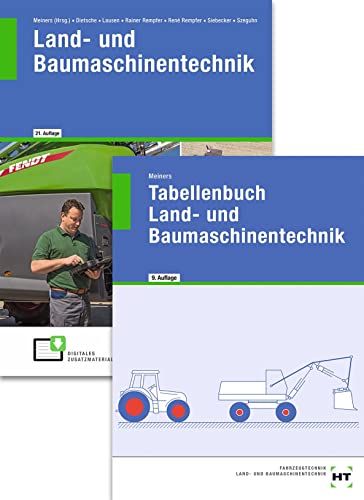 Paketangebot Land- und Baumaschinentechnik/Tabellenbuch Land- und Baumaschinentechnik von Verlag Handwerk und Technik