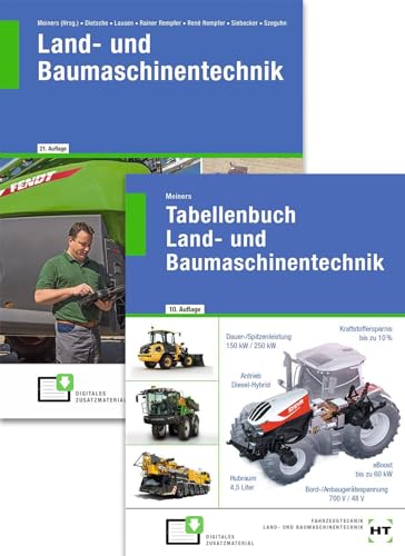Paketangebot Land- und Baumaschinentechnik/Tabellenbuch Land- und Baumaschinentechnik von Verlag Handwerk und Technik