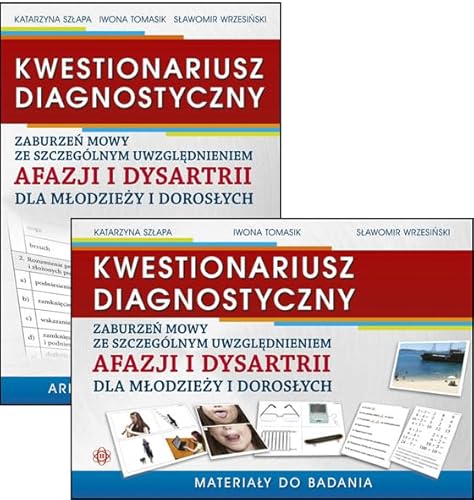Kwestionariusz diagnostyczny zaburzeń mowy ze szczególnym uwzględnieniem afazji i dysartrii dla młodzieży i dorosłych Komplet von Harmonia