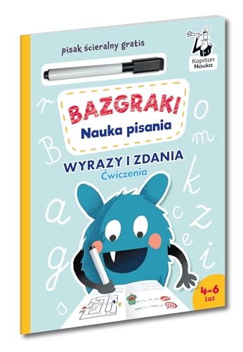 Bazgraki Nauka pisania Ćwiczenia Litery i wyrazy Kapitan Nauka von Edgard