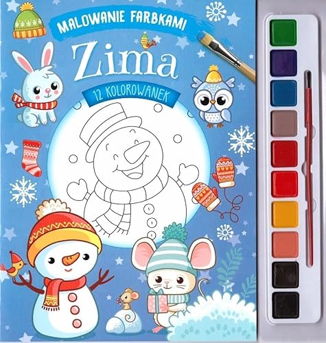 Malowane farbkami Zima von Olesiejuk