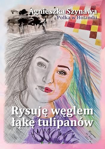 Rysuję węglem łąkę tulipanów