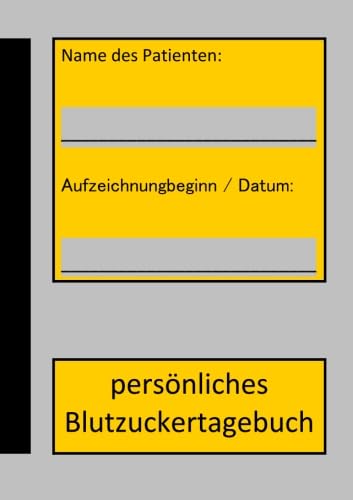 Persönliches Blutzuckertagebuch von CreateSpace Independent Publishing Platform