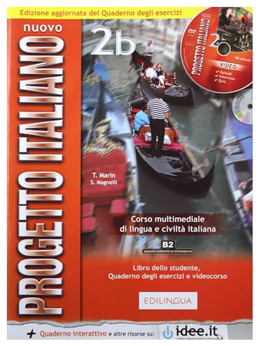 Libro dello studente & Quaderno degli esercizi, m. CD-ROM und Audio-CD: Niveau B2 (NUOVO PROGETTO ITALIANO)