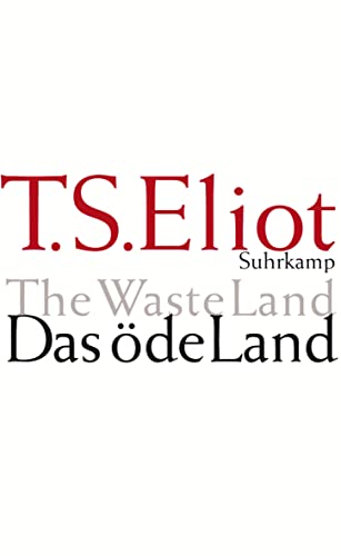 Das öde Land: Englisch und deutsch