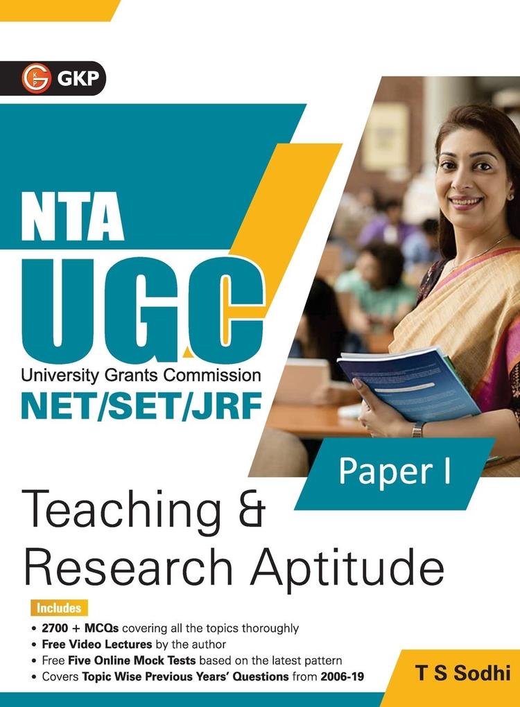 NTA UGC (NET/SET/JRF ) 2020 von G.K PUBLICATIONS PVT.LTD