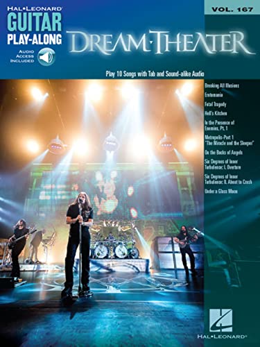 Dream Theater: Guitar Play-along: Guitar Play-Along Volume 167 (Hal Leonard Guitar Play-Along, Band 167) von HAL LEONARD