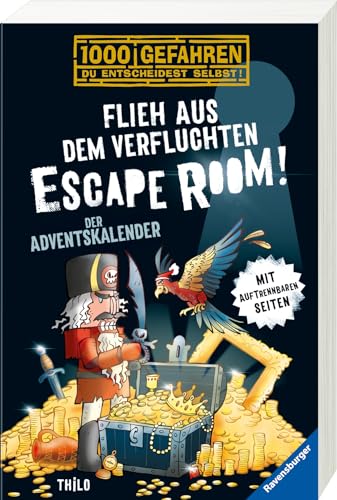 1000 Gefahren: Der Adventskalender- Flieh aus dem verfluchten Escape Room! von Ravensburger