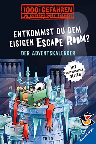 Der Adventskalender - Entkommst du dem eisigen Escape Room?: . (1000 Gefahren)