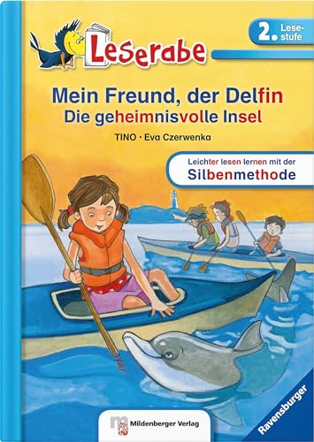 Leserabe – Mein Freund, der Delfin – Die geheimnisvolle Insel: Lesestufe 2: Band 26, Lesestufe 2 von Mildenberger Verlag GmbH