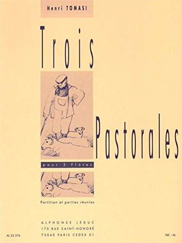 3 PASTORALES 3 FLUTES PARTITION ET PARTIES