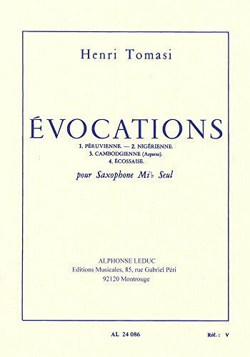 EVOCATIONS SAXOPHONE MIB SEUL