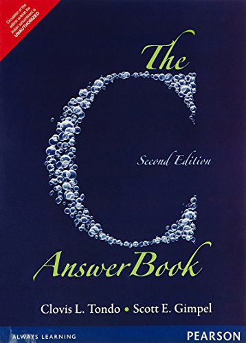 C Answer Book