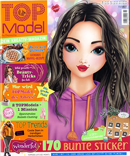 TOPModel Magazin 11/2021 "Extra: 170 bunte Sticker" TOPModel Magazin 11/2021 "Extra: 170 bunte Sticker"