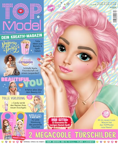 TOPModel Magazin 4/2024 "April-Ausgabe mit 2 Megacoolen Türschildern" TOPModel Magazin 4/2024 "April-Ausgabe mit 2 Megacoolen Türschildern"