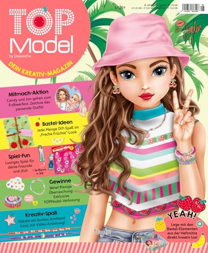 TOPModel Magazin 6/2024 "Juni-Ausgabe mit TOPModel Spiel + Spielfiguren und einem XXL-Poster" TOPModel Magazin 6/2024 "Juni-Ausgabe mit TOPModel Spiel + Spielfiguren und einem XXL-Poster"