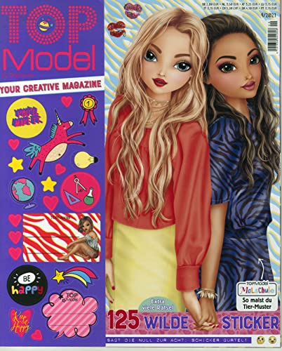 TOPModel Magazin 9/2021 "Extra: 125 wilde Sticker" TOPModel Magazin 9/2021 "Extra: 125 wilde Sticker"