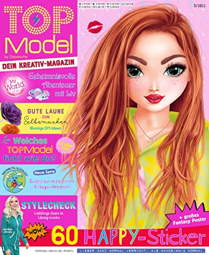 TOPModel Magazin 3/2022 "Extra: 60 HAPPY-Sticker" TOPModel Magazin 3/2022 "Extra: 60 HAPPY-Sticker"