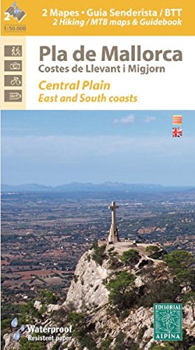 Wanderkarte Pla de Mallorca - Costes de Llevant i Migjorn von editorial alpina