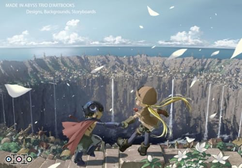 Made in abyss trio d'Artbooks: Designs, Backgrounds, Storyboards von OTOTO