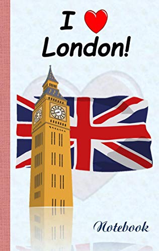 I love London (Notebook / Notizbuch): Notepad, Einschreibbuch, Tagebuch, Diary, Notes, Buch für Notizen im praktischen Pocketformat, Tower Bridge, ... Englandreise, Reise, Tourist, England Fan von Books on Demand