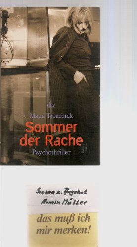 Sommer der Rache: Psychothriller von dtv Verlagsgesellschaft mbH & Co. KG