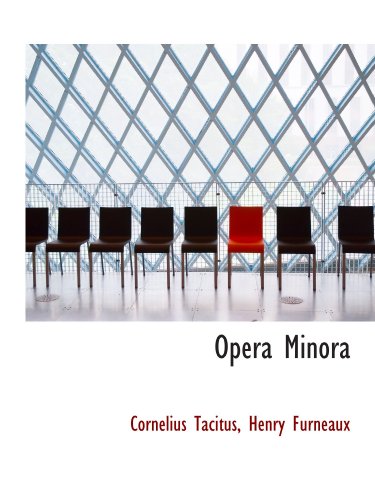 Opera Minora von BiblioBazaar