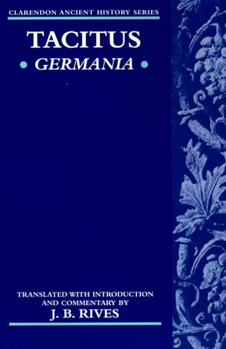 Germania (Clarendon Ancient History Series) von Clarendon Press