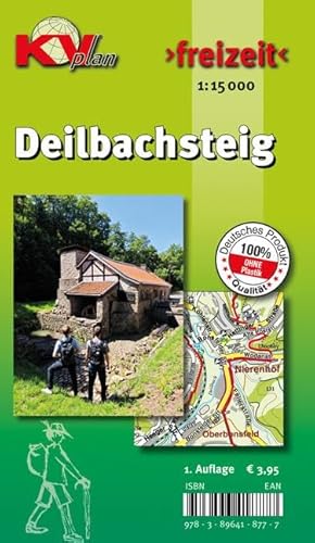 Deilbachsteig: KVplan, Wanderkarte zum Deilbachsteig in Essen/Hattingen/Velbert, 1:15.000 Deilbachsteig: KVplan, Wanderkarte zum Deilbachsteig in Essen/Hattingen/Velbert, 1:15.000 von KommunalVerlag Tacken e.K