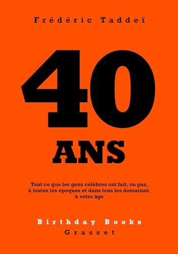 40 ans von GRASSET