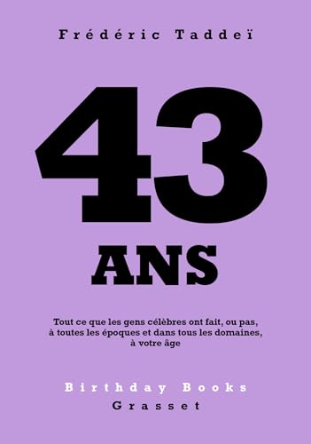 43 ans von GRASSET