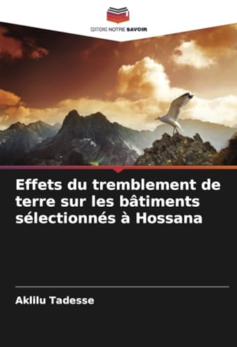 Effets du tremblement de terre sur les bâtiments sélectionnés à Hossana von Editions Notre Savoir
