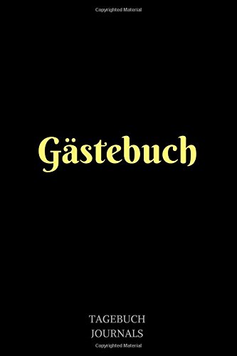 Gästebuch: Gästebuch, Notizbuch, 6 x 9 Inch