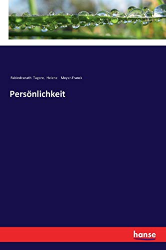 Persönlichkeit: DE Persönlichkeit: DE von Hansebooks