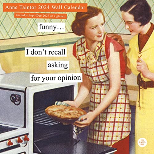 Anne Taintor 2024 Wall Calendar: Includes Sept-dec 2023 at a Glance von Chronicle Books