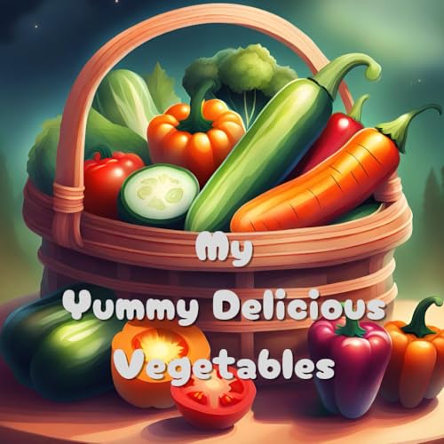 My Yummy Delicious Vegetables: New Children's Picture Books For Kids and Children aged 1-5 years old. Part of 'Read With Me Series' (Picture story book for kids)
