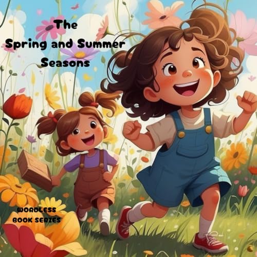 The Spring and Summer Seasons: Wordless Picture Books For Kids and Children (wordless books for children)
