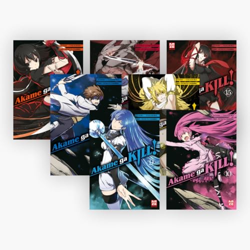 Akame ga KILL! Band 9-15 plus 1 exklusives Postkartenset