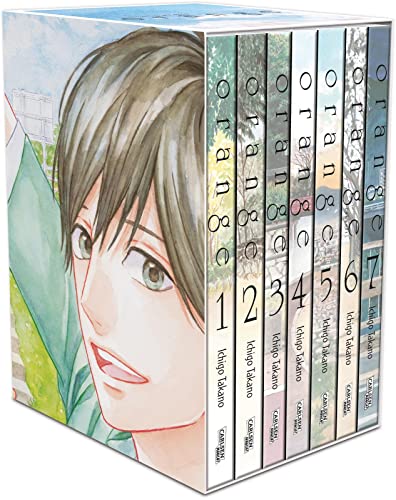 Orange, Bände 1-7 im Sammelschuber mit Extras: Alle Bände des beliebten Zeitreise-Mystermanga komplett im Sammelschuber! | Die langersehnte Fortsetzung und Abschluss des Zeitreise-Mystery-Manga!