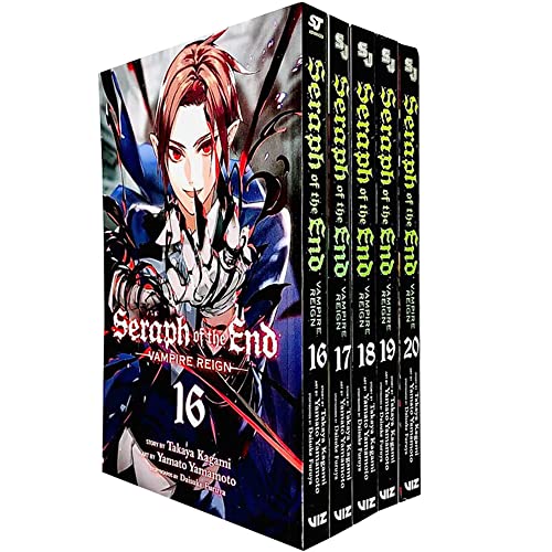 Seraph of the End Vampire Reign (16-20) Collection 5 Books Set By Takaya Kagami - Takaya Kagami