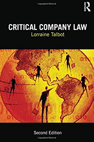 Critical Company Law Critical Company Law von Routledge