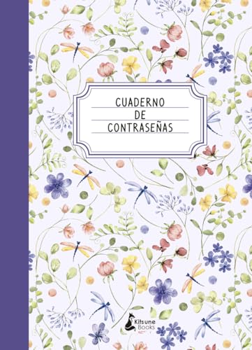 Cuaderno de contraseñas (cubierta lila) (Kitsune Boooks) von Kitsune Books